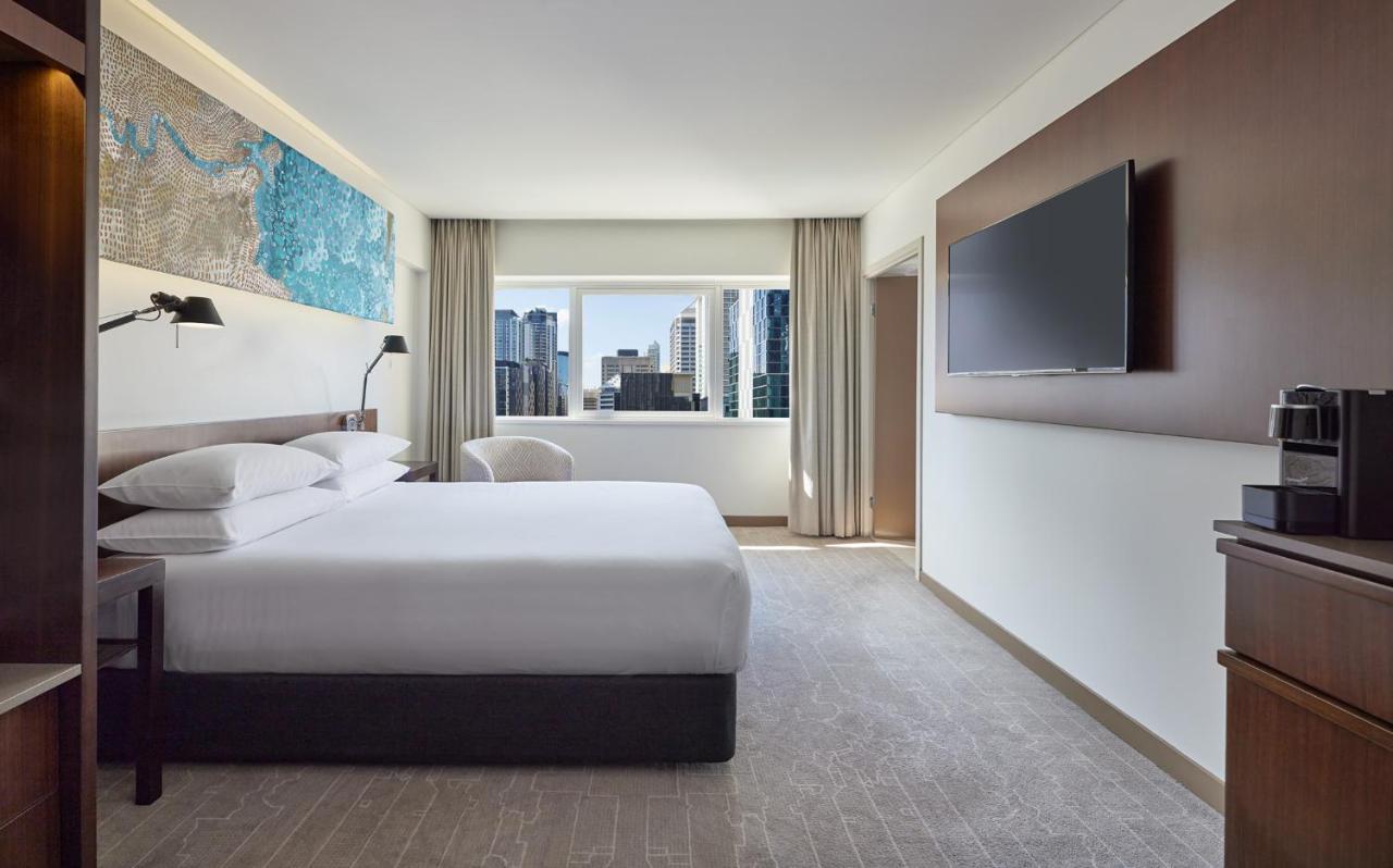 Hotel Hyatt Regency Brisbane Exteriér fotografie A guest room at the hotel