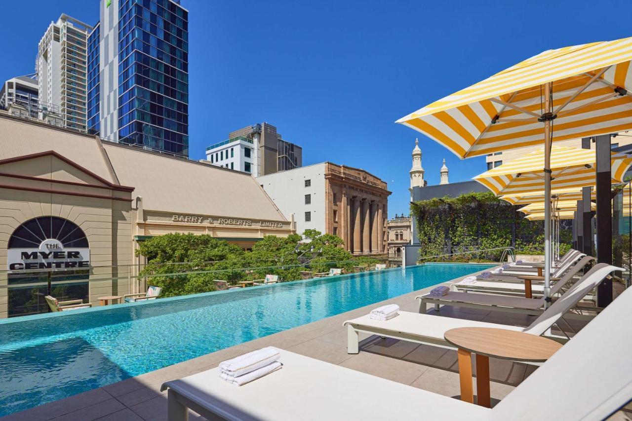 Hotel Hyatt Regency Brisbane Exteriér fotografie The rooftop pool at The Standard, East Market