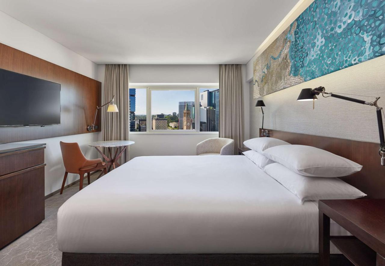Hotel Hyatt Regency Brisbane Exteriér fotografie A guest room at the hotel